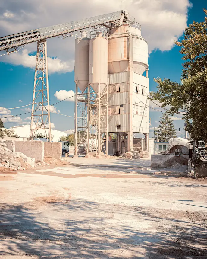 Centrale d’enrobage